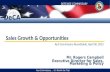 DEFENSE COMMISSARY AGENCY Your Commissary … It’s Worth the Trip! Sales Growth & Opportunities ALA Commissary Roundtable, April 30, 2015 Mr. Rogers Campbell.