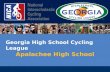 Georgia High School Cycling League Apalachee High School.