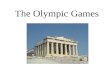 The Olympic Games. The Olympic rings are lit up during the opening ceremony of the Athens Olympic Games August 13 th.