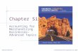 ©The McGraw-Hill Companies, Inc. 2006McGraw-Hill/Irwin Chapter Six Accounting for Merchandising Businesses— Advanced Topics.