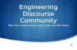 Engineering Discourse Community Nate Fuss, Andrew Sedano, Justin Cobb, and Alec Pickup.