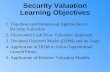 1 Security Valuation Learning Objectives 1. Top-down and Bottom-up Approaches to Security Valuation 2. Discounted Cash Flow Valuation Approach 3. Dividend.
