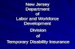 New Jersey Department of Labor and Workforce Development Divisionof Temporary Disability Insurance.