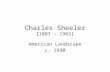 Charles Sheeler [1883 – 1965] American Landscape c. 1930.