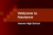 Welcome to Naviance Hoover High School. What is Naviance? A web-based software that allows you to: Explore Careers Research Colleges Research Scholarships.