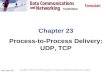 McGraw-Hill Chapter 23 Process-to-Process Delivery: UDP, TCP Copyright © The McGraw-Hill Companies, Inc. Permission required for reproduction or display.