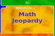Math Jeopardy Multi- Q Introd uction Welcome to … Skip Rules.