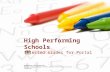 High Performing Schools Selected slides for Portal CONFIDENTIAL AND PROPRIETARY Any use of this material without specific permission is strictly prohibited.
