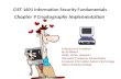 CIST 1601 Information Security Fundamentals Chapter 9 Cryptography Implementation Collected and Compiled By JD Willard MCSE, MCSA, Network+, Microsoft.