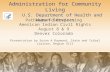Pathways To Respecting American Indian Civil Rights August 8 & 9 Denver Colorado Presentation by Susan A Raymond, State and Tribal Liaison, Region VIII.