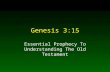 Genesis 3:15 Essential Prophecy To Understanding The Old Testament.