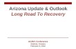 Arizona Update & Outlook Long Road To Recovery ACMA Conference Sedona, Arizona February 4, 2010.