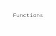 Functions. Definitions Relation: the correspondence between 2 sets Domain: The set X Range: The set Y Let X and Y be two nonempty sets. A function from.