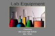 Lab Equipment Chemistry San Juan High School Mrs. Timm.