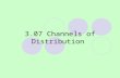 3.07 Channels of Distribution. Textbook Review pages 450 - 451.