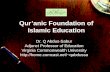 Qur’anic Foundation of Islamic Education Dr. Q Abdus-Sabur Adjunct Professor of Education Virginia Commonwealth University qabdussa.