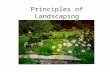 Principles of Landscaping. Landscaping The use of plants and inanimate materials to enhance the utility (function) and beauty (aesthetics) of an outdoor.