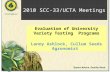 2010 SCC-33/UCTA Meetings Evaluation of University Variety Testing Programs Lanny Ashlock, Cullum Seeds Agronomist.
