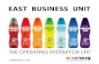 EAST BUSINESS UNIT. Sampling and Product Strategy Layer in start of new markets over Q1 2012 and gradually increase scope of work Pyramid hours/product.