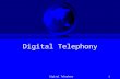 Digital Telephony1. 2 Analog/digital systems Analog signal -voltage -speech -pressure SP Analog Sampler Discrete signal F s  F max Quantiz- er Error.