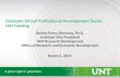 Graduate School Professional Development Series: NIH Funding Denise Perry Simmons, Ph.D. Assistant Vice President UNT Research Development Office of Research.