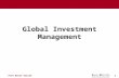 Global Investment Management Prof Bruno Solnik 1.