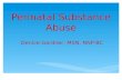 Perinatal Substance Abuse Denice Gardner, MSN, NNP-BC.