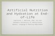 Artificial Nutrition and Hydration at End-of-Life Charlotte J. Molrine, PhD, CCC-SLP Edinboro University of Pennsylvania Speech, Language & Hearing Department.