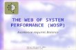 ©Brian Whitworth 2006, bwhitworth@acm.org1 THE WEB OF SYSTEM PERFORMANCE (WOSP) Excellence requires Balance.