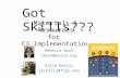 Materials & Resources for C3 Implementation Rebecca Bush rbush@oaisd.org Alice Reilly alreilly@fcps.edu Got Skills???