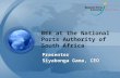 BEE at the National Ports Authority of South Africa Presenter Siyabonga Gama, CEO Presenter Siyabonga Gama, CEO.