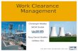 Work Clearance Management Christoph Wobbe WCM GmbH Rory David Shaffer Utilities IBU.