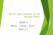 Should Japan Continue to Use Nuclear Power? GROUP 8 Nancy, Jefrey, Alice 2014.8.7.