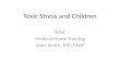 Toxic Stress and Children CCNC Medical Home Training Jean Smith, MD, FAAP.