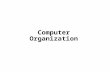 Computer Organization. Motivation Computer Design as an application of digital logic design  Computer = Processing Unit + Memory System  Processing.