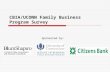 CBIA/UCONN Family Business Program Survey Sponsored by: