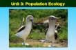 Unit 3: Population Ecology. Ecology is the Study of interactions between organisms and their environment Includes both abiotic and biotic factors Peurto.