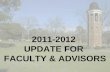 2011-2012 UPDATE FOR FACULTY & ADVISORS. SYLLABUS MUST INCLUDE THE FOLLOWING INFORMATION : 1.A statement regarding students with disabilities: “A student.