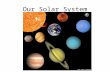 Our Solar System. Our Solar System has: A Sun It’s the center of our solar system It’s a ball of hot gases that produce light.