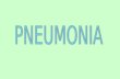 PNEUMONIA IS INFLAMMATION OF THE PARENCHYMA OF THE LUNGS. MOST CASES OF PNEUMONIA ARE CAUSED BY MICROORGANISMS.