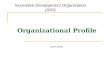 Organizational Profile Innovative Development Organization (IDO) (June 2010)