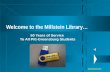 pmd1@pitt.edu Welcome to the Millstein Library… 50 Years of Service To All Pitt-Greensburg Students.