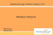 Malcolm Bateman Middlesbrough Welfare Rights Unit Welfare Reform.