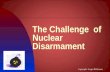 The Challenge of Nuclear Disarmament Copyright: Sergei Plekhanov.