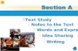 Text Study Text Study   Idea Sharing Idea Sharing   Notes to the Text Notes to the Text   Words and Expressions Words and Expressions   Writing.