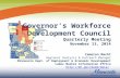 Governor’s Workforce Development Council Quarterly Meeting November 13, 2014 Cameron Macht Regional Analysis & Outreach Manager Minnesota Dept. of Employment.