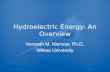 Hydroelectric Energy: An Overview Kenneth M. Klemow, Ph.D. Wilkes University Kenneth M. Klemow, Ph.D. Wilkes University.