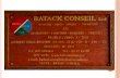 BATACK CONSEIL S ARL On the hill-side of ‘Centenaire’, Akwa - Douala P.O Box 1885 DOUALA - CAMEROON Tel : (237) 33.09.06.58 Email : batackconseil@batackconseil.combatackconseil@batackconseil.com.
