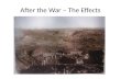 After the War – The Effects. Chapter 23-5 Terms Fourteen Points: – The peace plan, proposed by Woodrow Wilson, to end World War I and restructure the.