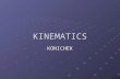 KINEMATICS KONICHEK. I. Position and distance I. Position and distance A. Position- The separation between an object and a reference point A. Position-